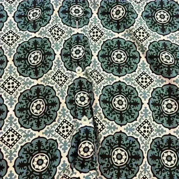 Ted Baker London Women’s Short Sleeve Button Down Blouse Size 2 (XS) Cotton - Picture 5 of 8